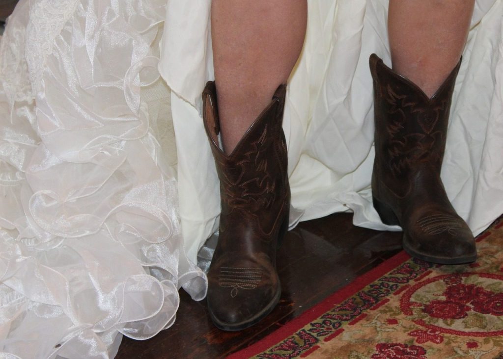 Botte cowboy femme