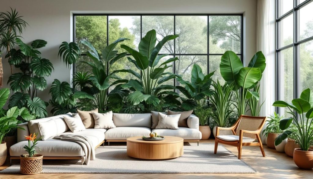 découvrez comment transformer votre salon en un véritable havre de paix grâce aux plantes d’intérieur tropicales. conseils pratiques et idées déco pour un espace naturel et élégant.