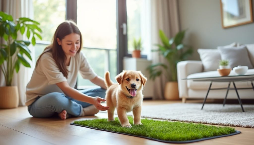 découvrez des conseils pratiques et efficaces pour apprendre à votre chiot à être propre en appartement, et vivre en harmonie avec votre nouveau compagnon.